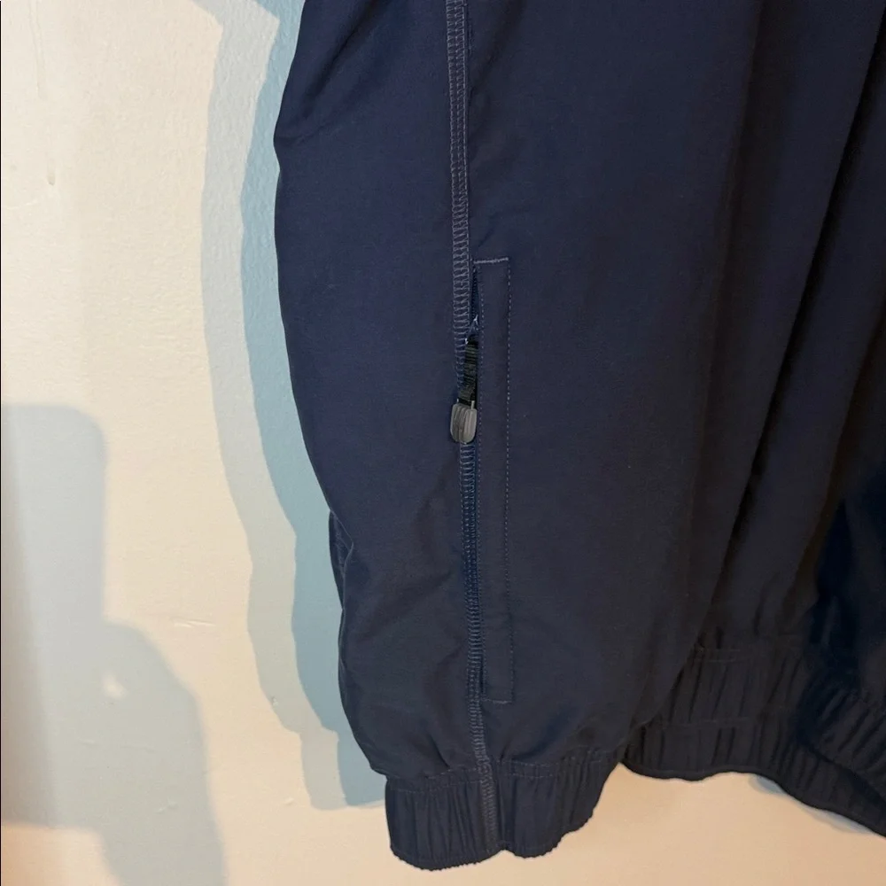 Adidas Men’s V-Neck Pullover Windbreaker Jacket Navy Golf Athletic - Size XL